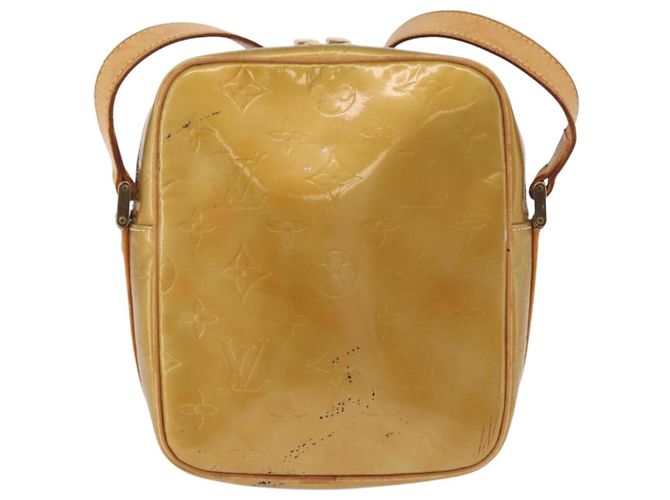 LOUIS VUITTON Monogram Vernis Wooster Shoulder Bag Gris M91036 LV Auth hk4071 Grigio - vista 2