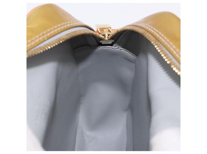 LOUIS VUITTON Monogram Vernis Wooster Shoulder Bag Gris M91036 LV Auth hk4071 Grigio - vista 22