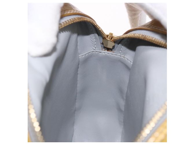 LOUIS VUITTON Monogram Vernis Wooster Shoulder Bag Gris M91036 LV Auth hk4071 Grigio - vista 23