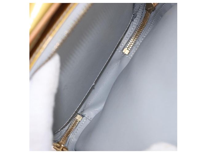 LOUIS VUITTON Monogram Vernis Wooster Shoulder Bag Gris M91036 LV Auth hk4071 Grigio - vista 24