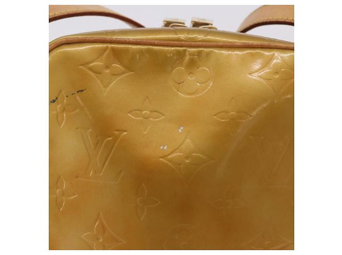 LOUIS VUITTON Monogram Vernis Wooster Shoulder Bag Gris M91036 LV Auth hk4071 Grigio - vista 3