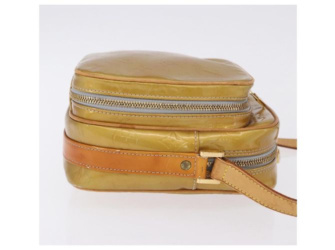 LOUIS VUITTON Monogram Vernis Wooster Shoulder Bag Gris M91036 LV Auth hk4071 Grigio - vista 4