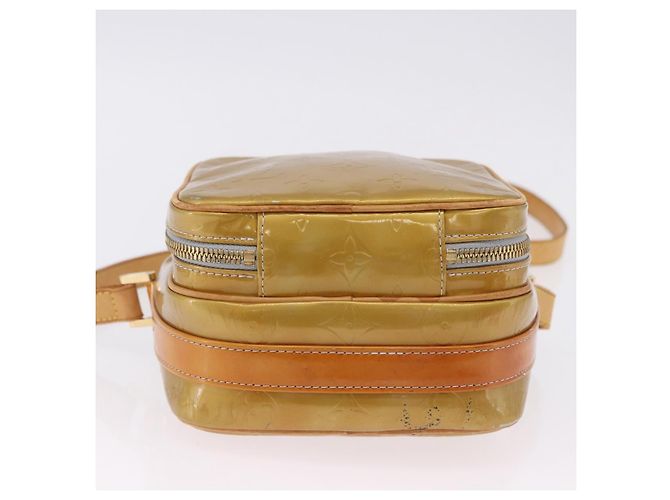 LOUIS VUITTON Monogram Vernis Wooster Shoulder Bag Gris M91036 LV Auth hk4071 Grigio - vista 7