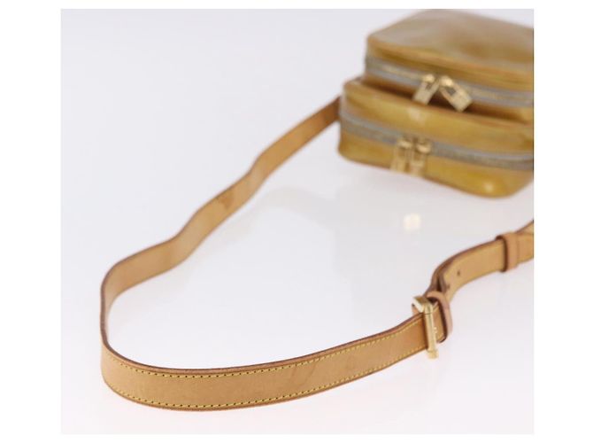 LOUIS VUITTON Monogram Vernis Wooster Shoulder Bag Gris M91036 LV Auth hk4071 Grigio - vista 8