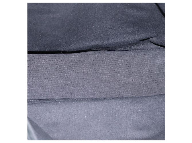 Hermès Borsa HERMES Fourre Tout MM Canvas Black Silver Auth 202228A Nero Argento - vista 10