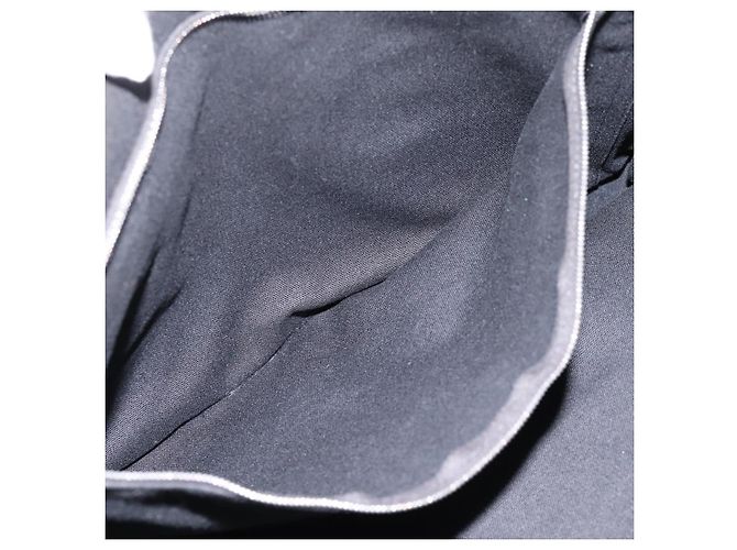Hermès Borsa HERMES Fourre Tout MM Canvas Black Silver Auth 202228A Nero Argento - vista 11