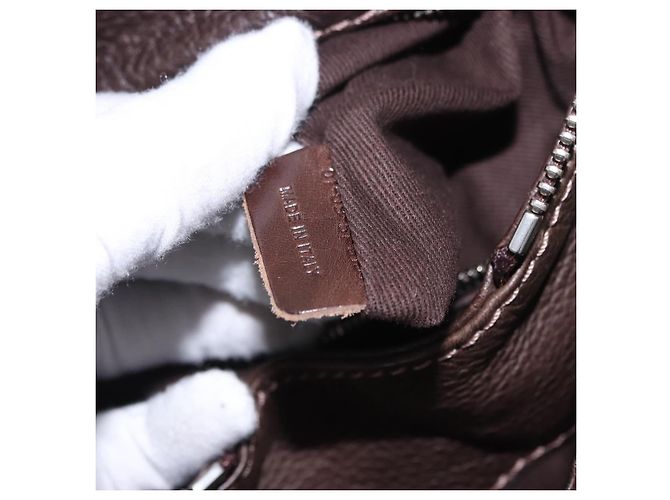 Chloé Borsa a mano Chloe Paddington in pelle marrone oro argento Auth yk20745SAM D'oro - vista 12