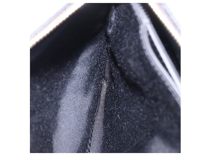Borsa a tracolla con catena BURBERRY in pelle nera e oro Auth ka5988V Nero D'oro - vista 20
