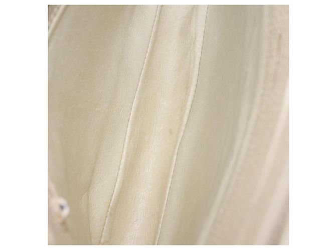 Borsa a tracolla LOEWE in pelle Ivory Gold Auth 197848 D'oro Crudo - vista 11