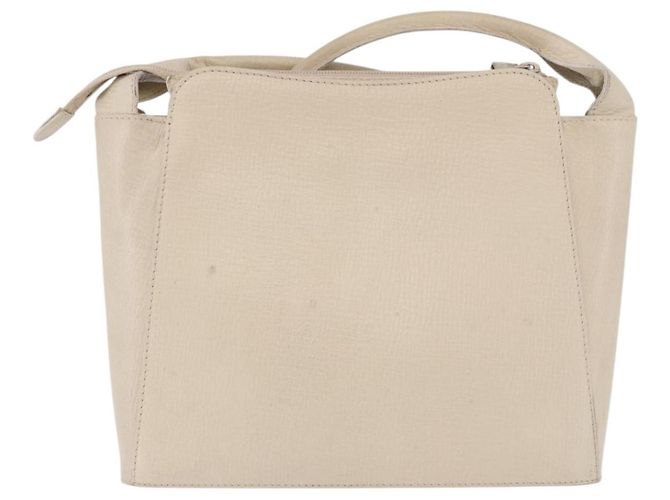 Borsa a tracolla LOEWE in pelle Ivory Gold Auth 197848 D'oro Crudo - vista 2