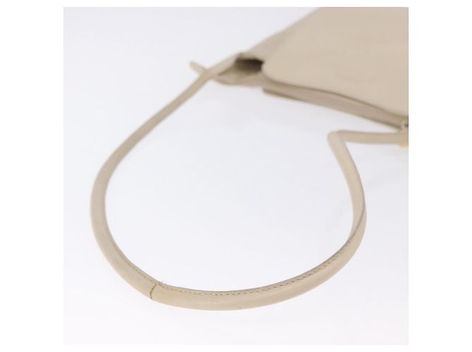 Borsa a tracolla LOEWE in pelle Ivory Gold Auth 197848 D'oro Crudo - vista 7
