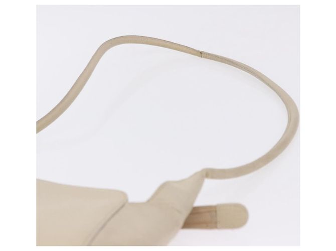 Borsa a tracolla LOEWE in pelle Ivory Gold Auth 197848 D'oro Crudo - vista 8