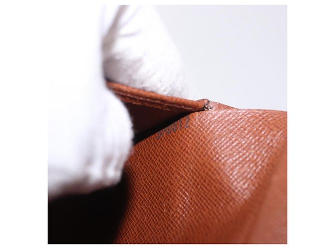 LOUIS VUITTON Monogram Porte TresorEtui Papie Wallet M61202 LV Auth 199402 Monogramma - vista 10