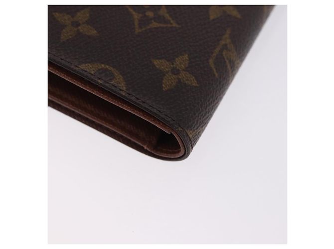 LOUIS VUITTON Monogram Porte TresorEtui Papie Wallet M61202 LV Auth 199402 Monogramma - vista 15