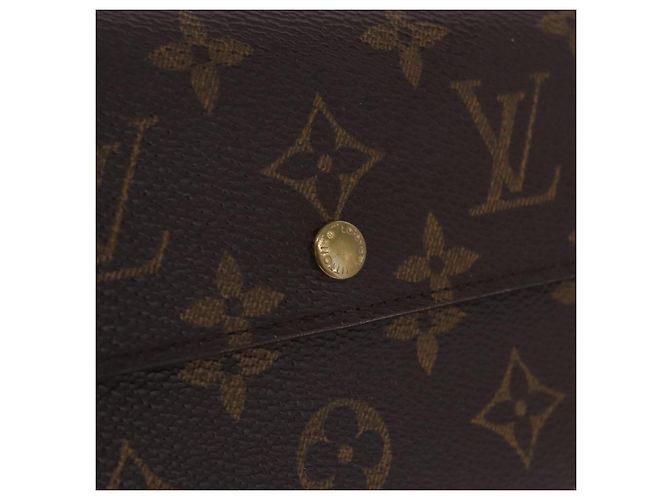 LOUIS VUITTON Monogram Porte TresorEtui Papie Wallet M61202 LV Auth 199402 Monogramma - vista 17