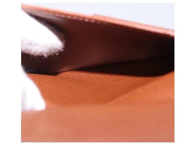 LOUIS VUITTON Monogram Porte TresorEtui Papie Wallet M61202 LV Auth 199402 Monogramma - vista 20