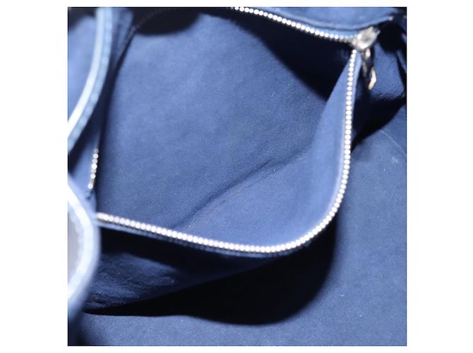 Borsa a tracolla LOUIS VUITTON Epi Petit Noe Indigo M40675 LV Auth 201946A Blu - vista 20