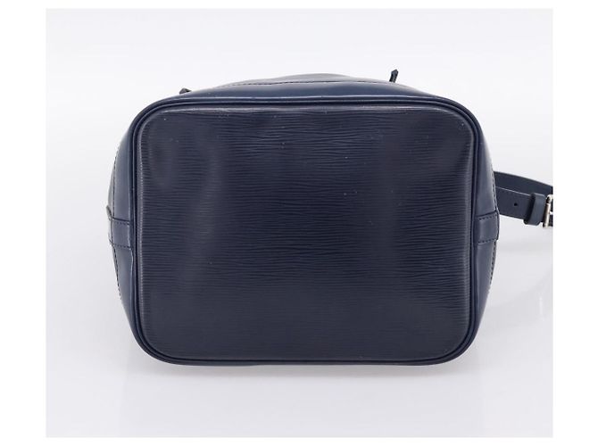 Borsa a tracolla LOUIS VUITTON Epi Petit Noe Indigo M40675 LV Auth 201946A Blu - vista 5