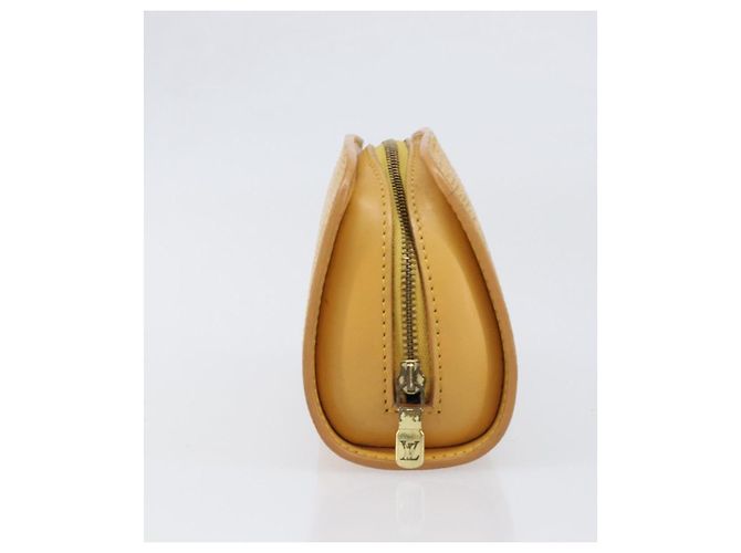 LOUIS VUITTON Epi Dauphine PM Pouch Yellow M48449 LV Auth hk4081 Giallo - vista 4