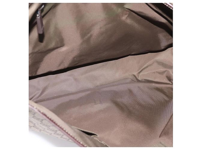 Borsa a tracolla GUCCI GG Supreme PVC Beige 222291 Auth 202237 - vista 11