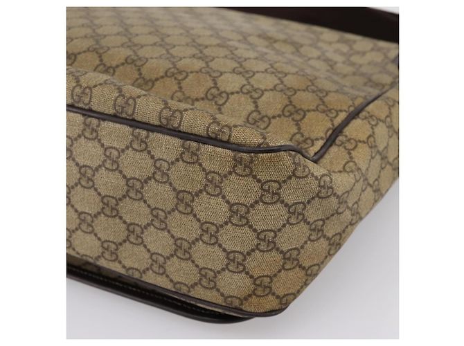Borsa a tracolla GUCCI GG Supreme PVC Beige 222291 Auth 202237 - vista 15