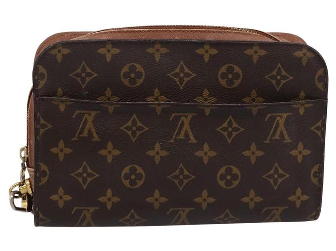 Borsa a pochette LOUIS VUITTON Monogram Orsay M51790 LV Auth 200980 Monogramma - vista 13