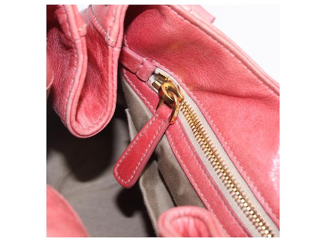Borsa a mano Miu Miu in pelle 2way Rosa Tono Oro Auth 167576A - vista 23