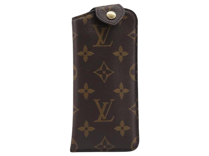 LOUIS VUITTON Monogram Etui Lunette PM Estuche para Gafas M66545 LV Auth 202017A Monograma - vista 13