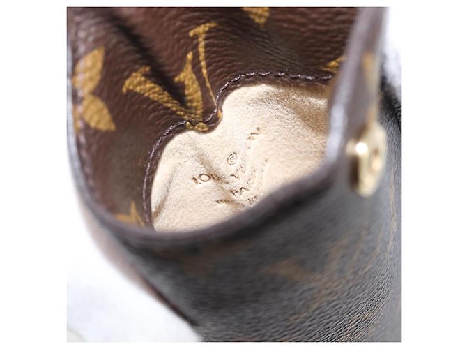 LOUIS VUITTON Monogram Etui Lunette PM Estuche para Gafas M66545 LV Auth 202017A Monograma - vista 9