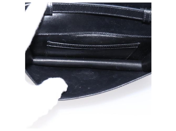 Autre Marque Borsa a tracolla SAINT LAURENT Pelle Nera Oro Auth bs36963 Nero D'oro - vista 11