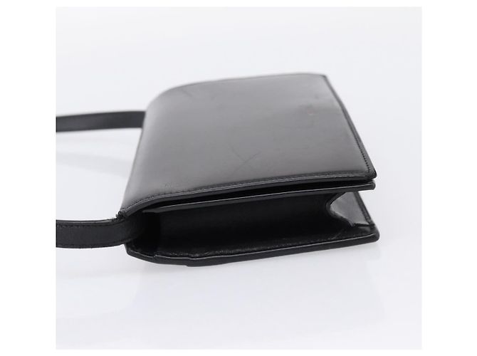 Autre Marque Borsa a tracolla SAINT LAURENT Pelle Nera Oro Auth bs36963 Nero D'oro - vista 3