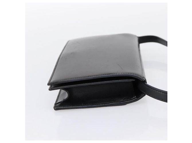 Autre Marque Borsa a tracolla SAINT LAURENT Pelle Nera Oro Auth bs36963 Nero D'oro - vista 4