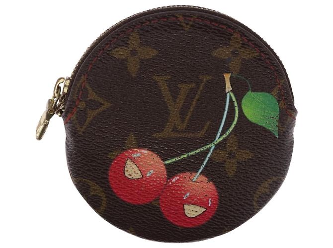 LOUIS VUITTON Monogram Cherry Porte Monnaie Ron Coin Purse M95043 Auth 202023 Monograma - vista 13