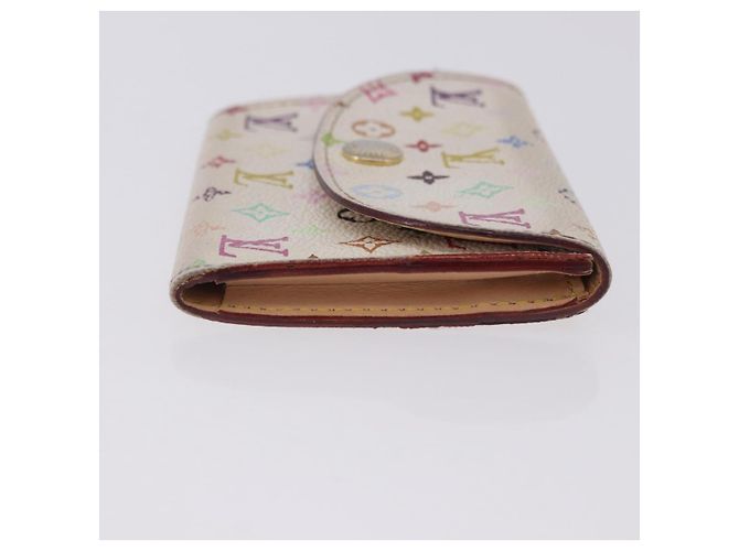 LOUIS VUITTON Multicolor Anvelop Cult De Vuitto Case White M66557 LV Auth 200098 Bianco - vista 3