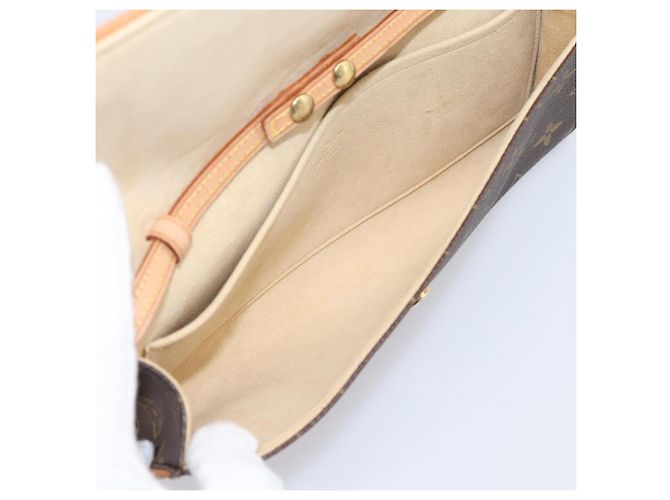 LOUIS VUITTON Monogram Pochette Twin GM Shoulder Bag M51852 LV Auth am12527V Monogramma - vista 10