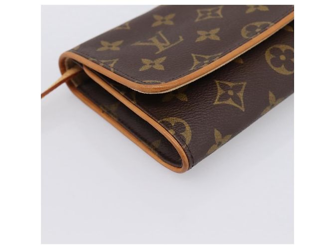 LOUIS VUITTON Monogram Pochette Twin GM Shoulder Bag M51852 LV Auth am12527V Monogramma - vista 14