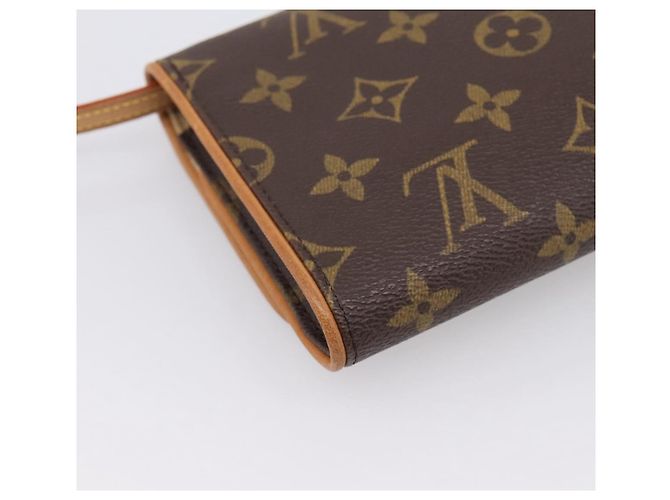 LOUIS VUITTON Monogram Pochette Twin GM Shoulder Bag M51852 LV Auth am12527V Monogramma - vista 16