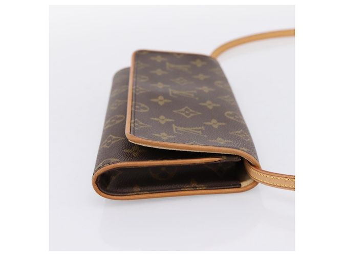 LOUIS VUITTON Monogram Pochette Twin GM Shoulder Bag M51852 LV Auth am12527V Monogramma - vista 4