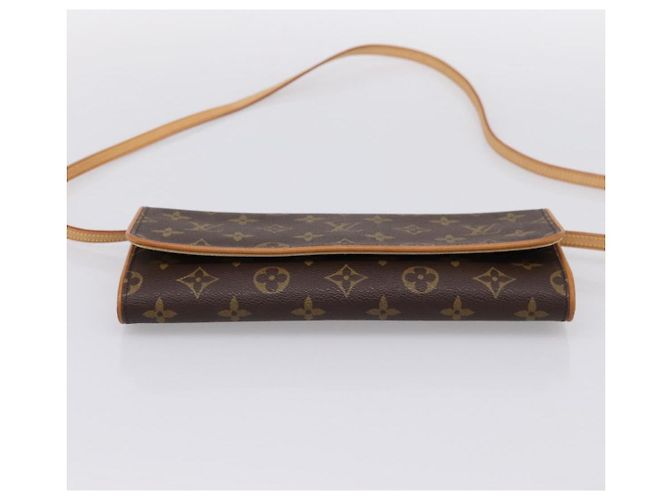 LOUIS VUITTON Monogram Pochette Twin GM Shoulder Bag M51852 LV Auth am12527V Monogramma - vista 5