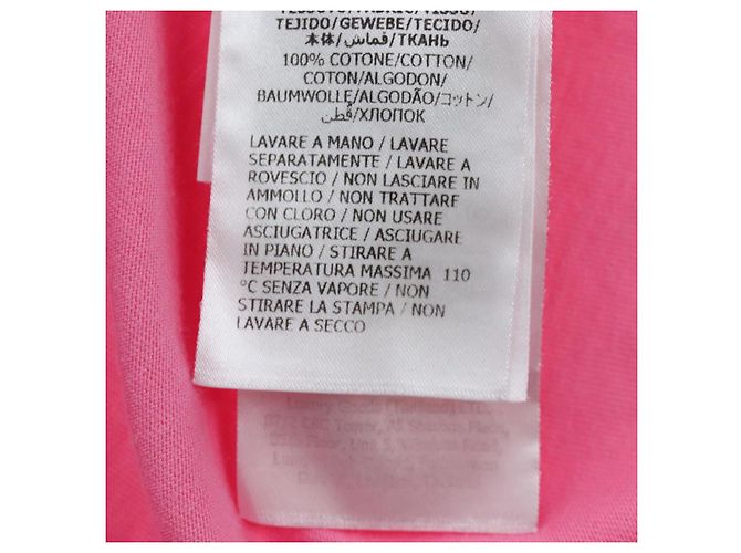 GUCCI TShirt Teddy Bear cotton XXS Pink Auth 193727M - view 18