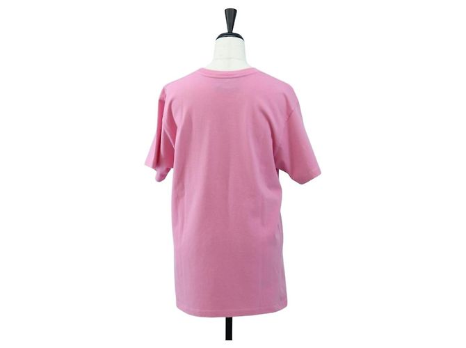 GUCCI TShirt Teddy Bear cotton XXS Pink Auth 193727M - view 2