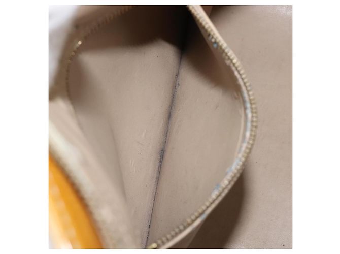 Bolso de mano LOUIS VUITTON Monogram Vernis Houston Beige M91004 LV Auth hk4033 - vista 25