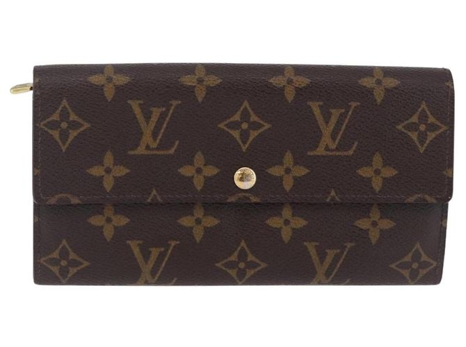 LOUIS VUITTON Monogram Portefeuille Sarah Long Wallet M61734 LV Auth 202008 Monogramma - vista 13