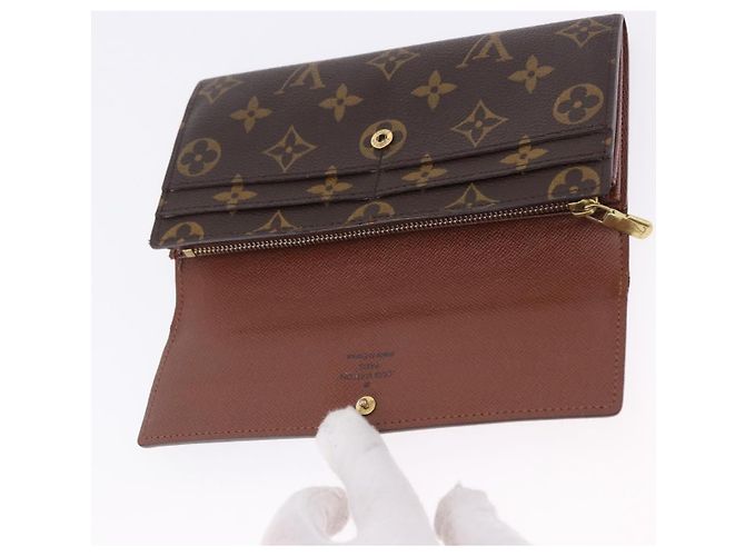 LOUIS VUITTON Monogram Portefeuille Sarah Long Wallet M61734 LV Auth 202008 Monogramma - vista 18
