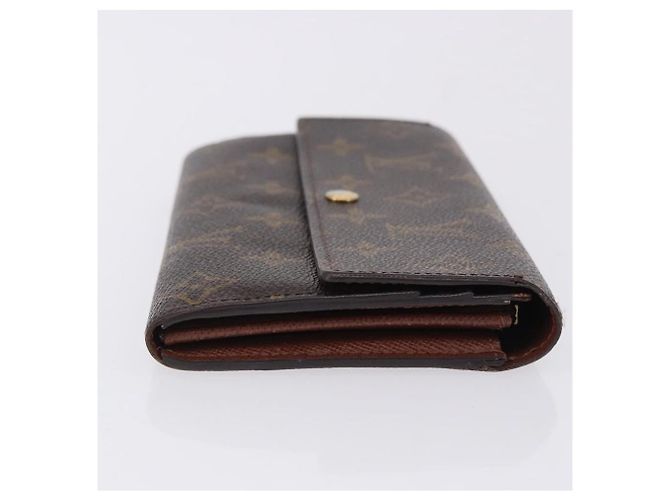 LOUIS VUITTON Monogram Portefeuille Sarah Long Wallet M61734 LV Auth 202008 Monogramma - vista 3
