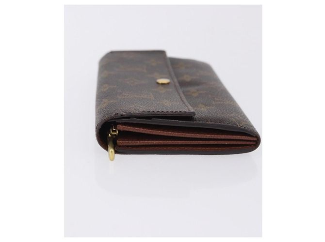 LOUIS VUITTON Monogram Portefeuille Sarah Long Wallet M61734 LV Auth 202008 Monogramma - vista 4