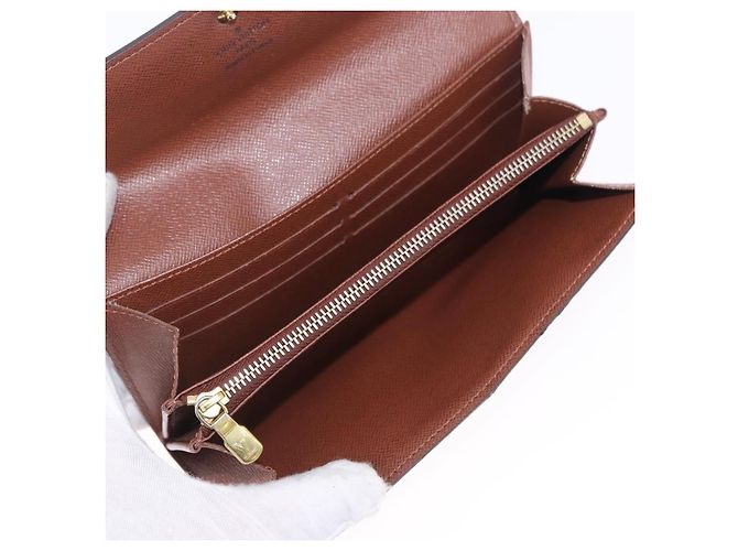 LOUIS VUITTON Monogram Portefeuille Sarah Long Wallet M61734 LV Auth 202008 Monogramma - vista 8