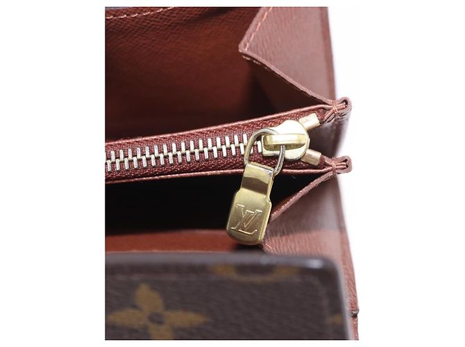 LOUIS VUITTON Monogram Portefeuille Sarah Long Wallet M61734 LV Auth 202008 Monogramma - vista 9