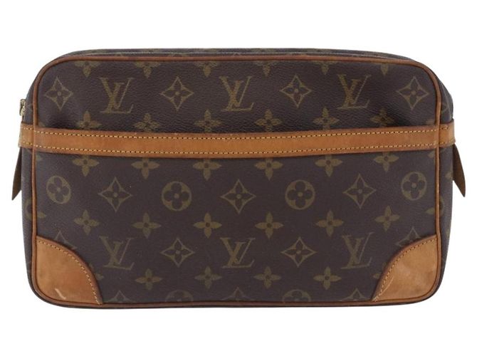 LOUIS VUITTON Monogram Compiegne 28 Clutch Bag M51845 LV Auth 199868 Monograma - vista 13