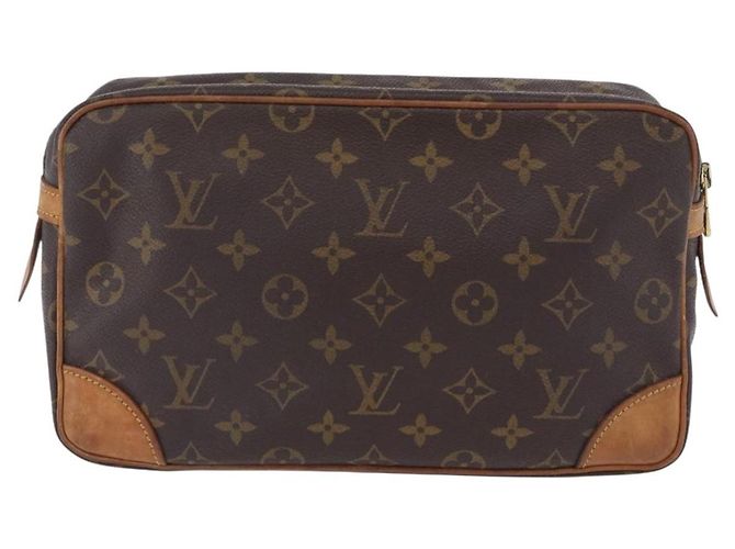 LOUIS VUITTON Monogram Compiegne 28 Clutch Bag M51845 LV Auth 199868 Monograma - vista 2